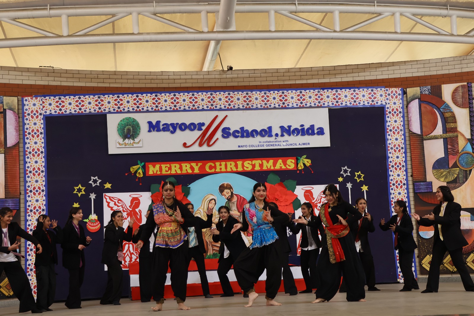 A Symphony of Spirit and Rhythm: Mayoor School, Noida Celebrates Christmas and Fusion Dance